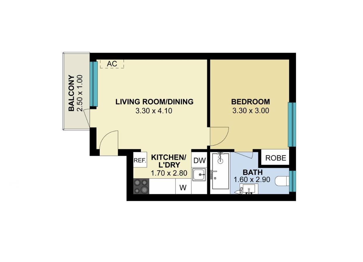 Soya On Davis Apartment Hotel Melbourne Ngoại thất bức ảnh